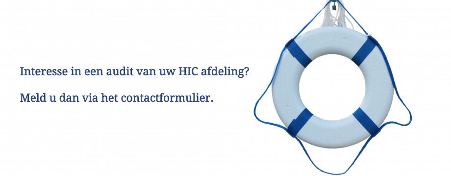 Interesse in een audit van uw HIC Afdeling?